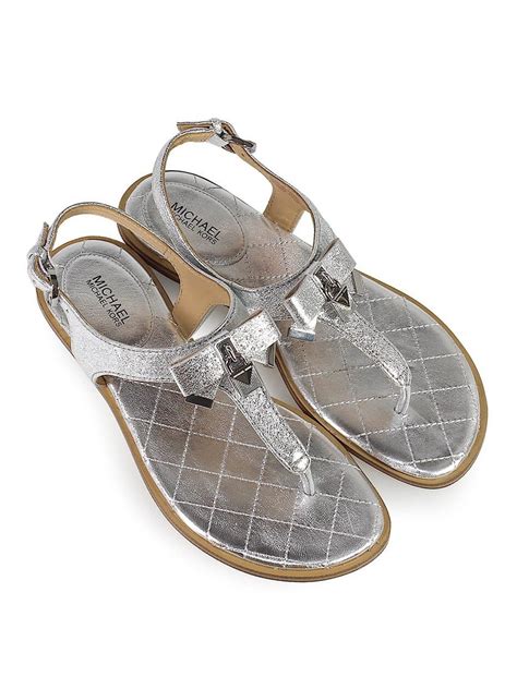 michael kors sandalen alice|Michael Kors leather sandals.